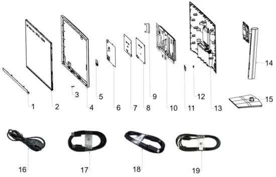Dell P2723QE LCD Monitor