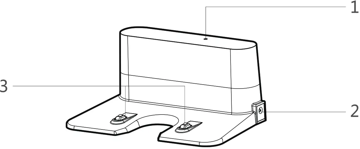 Shenzhen 2020X580S6 ROBOTIC VACUUM CLEANER - Charging base