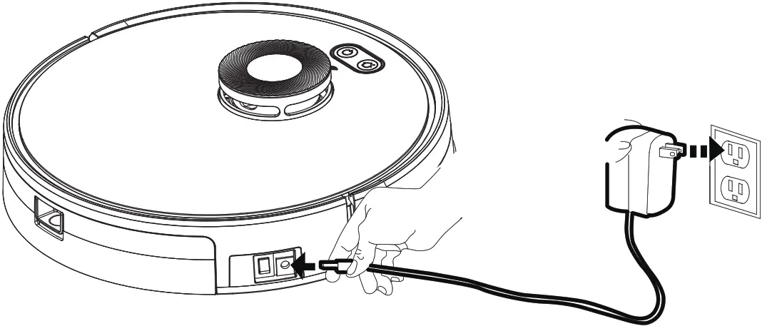 Shenzhen 2020X580S6 ROBOTIC VACUUM CLEANER - Charging modes