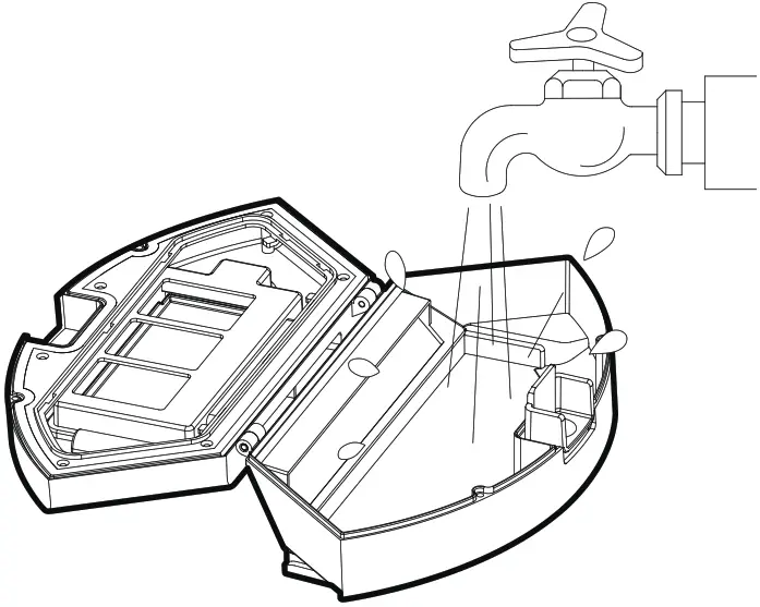 Shenzhen 2020X580S6 ROBOTIC VACUUM CLEANER - Dust Box washed with water