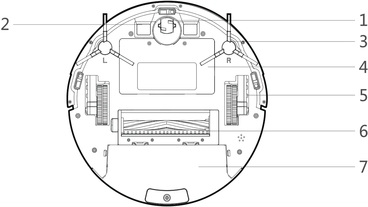 Shenzhen 2020X580S6 ROBOTIC VACUUM CLEANER - Main Body 1