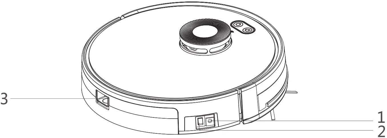 Shenzhen 2020X580S6 ROBOTIC VACUUM CLEANER - Main Body 2