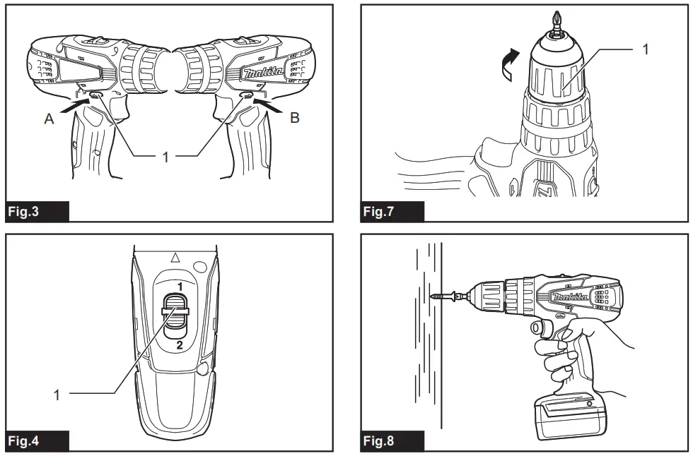makita HP347D Cordless Hammer Driver Drill - fig2