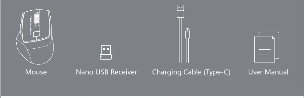A4TECH FB35C FASTLER Dual Mode Rechargeable Silent Click Wireless Mouse - Box