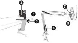 FIG 3 STAND ASSEMBLY INSTRUCTIONS
