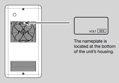 STELPRO RWF Series Pulsair Wall Fan Heater FIG 2