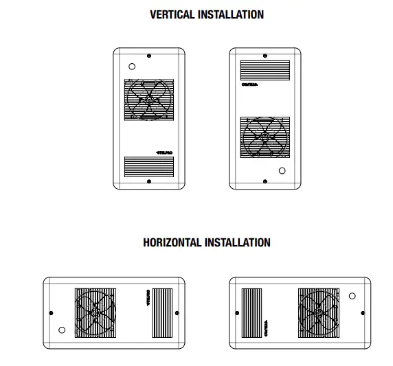 STELPRO RWF Series Pulsair Wall Fan Heater FIG 3