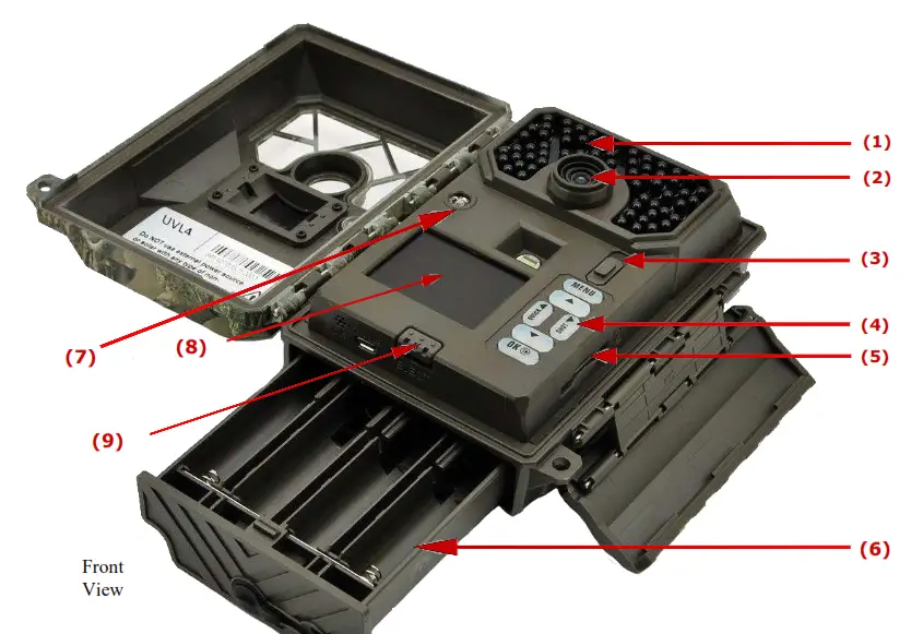 cameratraps UVL4 Black Flash No Glow built-in viewer - fig 1