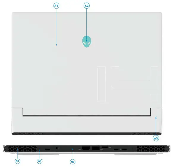 Intel P150G Alienware X14-R1 Laptop - views