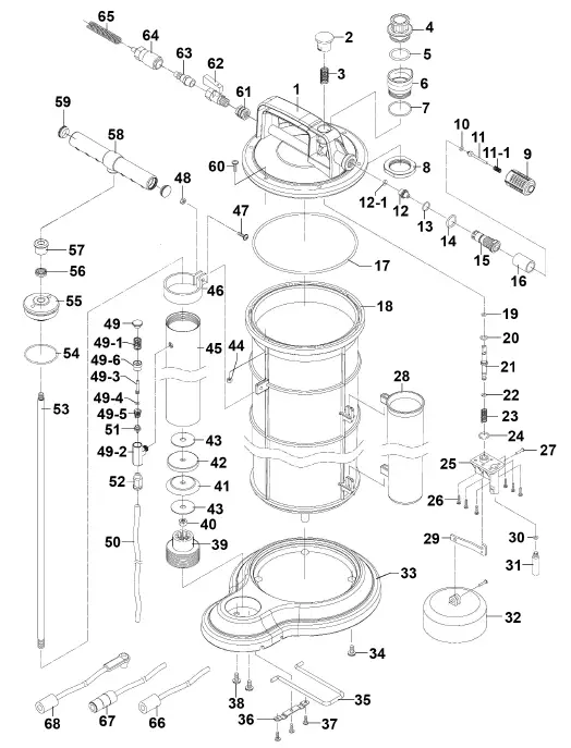 SEALEY-TP6904.V2-9L-Manual-Air-Vacuum-Oil-and-Fluid-Extractor-fig-1