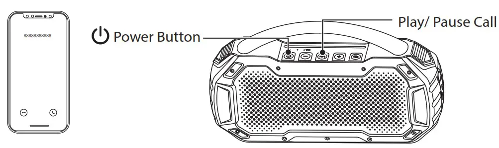 PYLE PMNGSP1BK Portable Wireless BT Streaming Speaker - OPERATION GUIDE 2