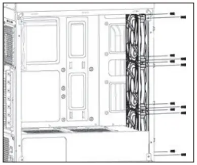 AeroCool Shard G BK v2 RGB Glass Case PC - fig 11