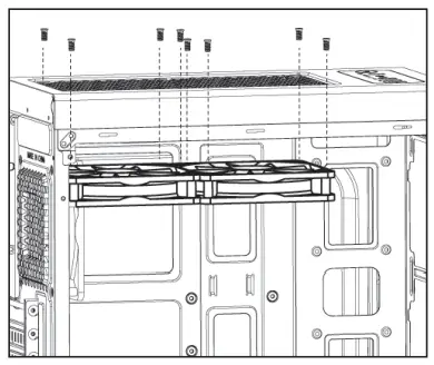 AeroCool Shard G BK v2 RGB Glass Case PC - fig 9