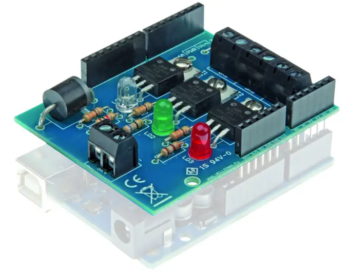 velleman VMA01 RGB Shield for Arduino - Figure
