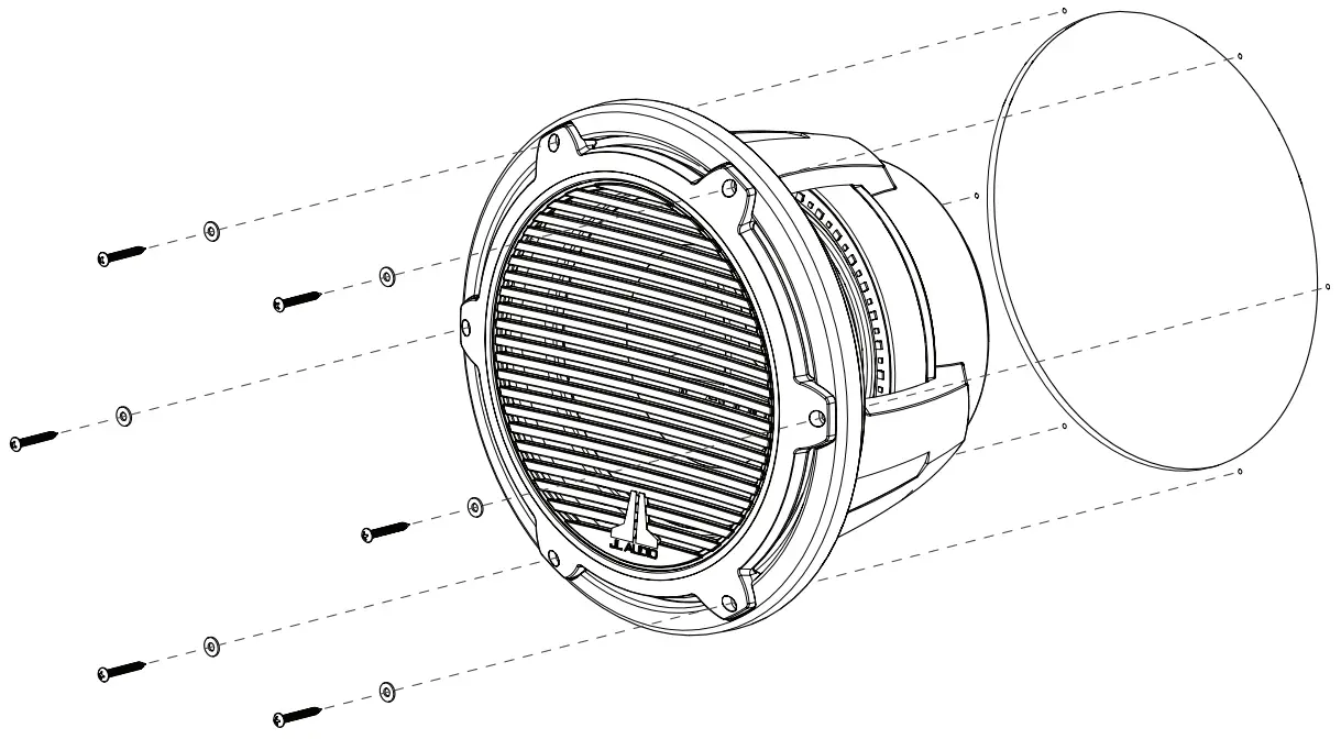JL AUDIO M7-12IB Marine Audio Subwoofer LED Speaker - fig4