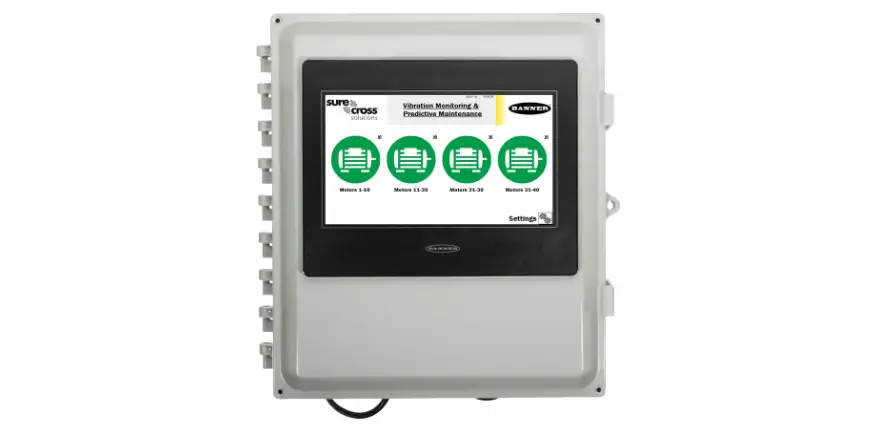 Banner Solutionskit9-vibe-mh Wireless Multihop Vibration Solutions Kit User Guide