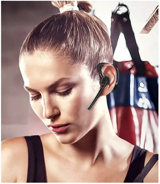Ambar Bluetooth Headset--- wear properly