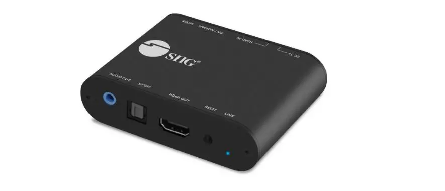 Siig Ce-h27c11-s1 1x2 4k120hz Hdmi Splitter With Edid And Audio Extractor User Guide