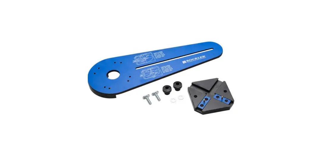 Rockler 55819 Compact Router Ellipse Or Circle Jig Instructions