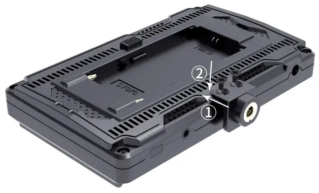 F0eelWorld FW568 55 Inch Super Lightweight Field Monitor Stabilizer Gimbal - Screw Lock Installation