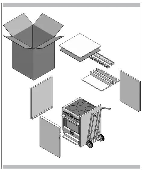 FULGOR MILANO F6PIR365S1 36 Inch Induction Freestanding Pro-Range fig 16