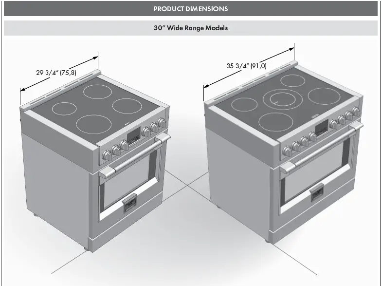 FULGOR MILANO F6PIR365S1 36 Inch Induction Freestanding Pro-Range fig 4
