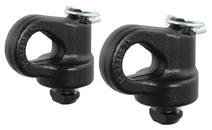 CURT 60691 OEM Puck System Gooseneck Safety Chain Anchors