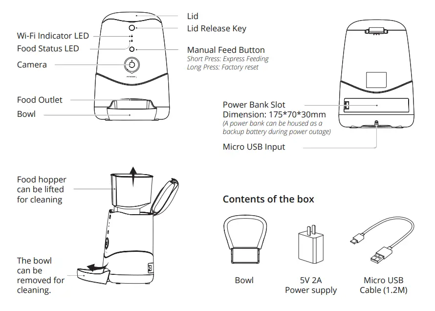 PETTADORE Nutri View Automatic Feeder