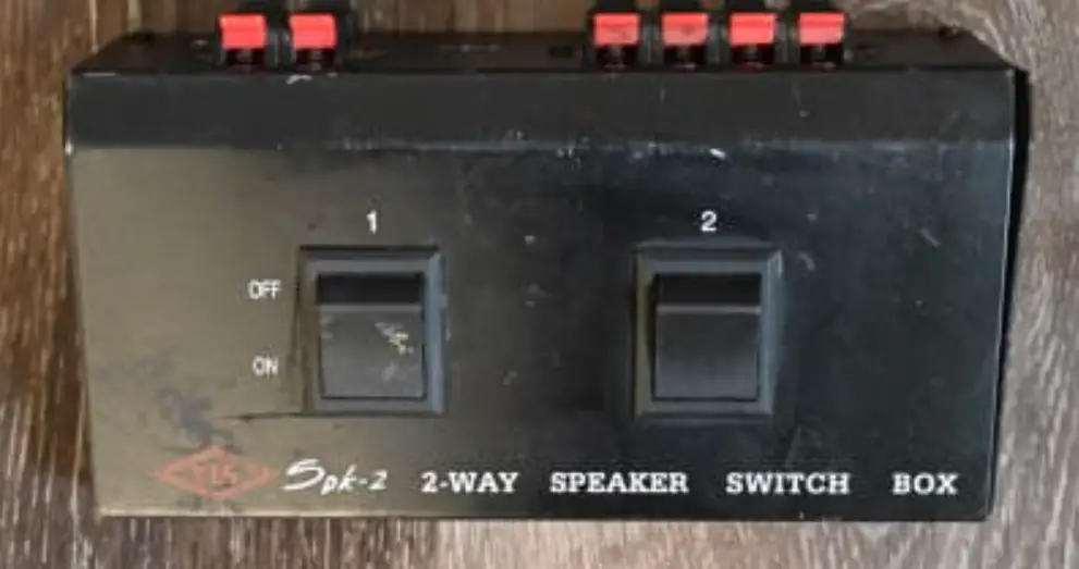 Googboy 60928 Speaker Switch Box User Manual