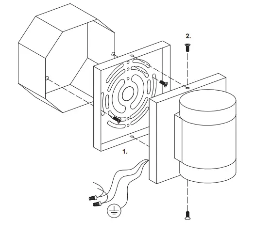 KUZCO 601432-LED LED Lamp Wall Sconce FIG 1