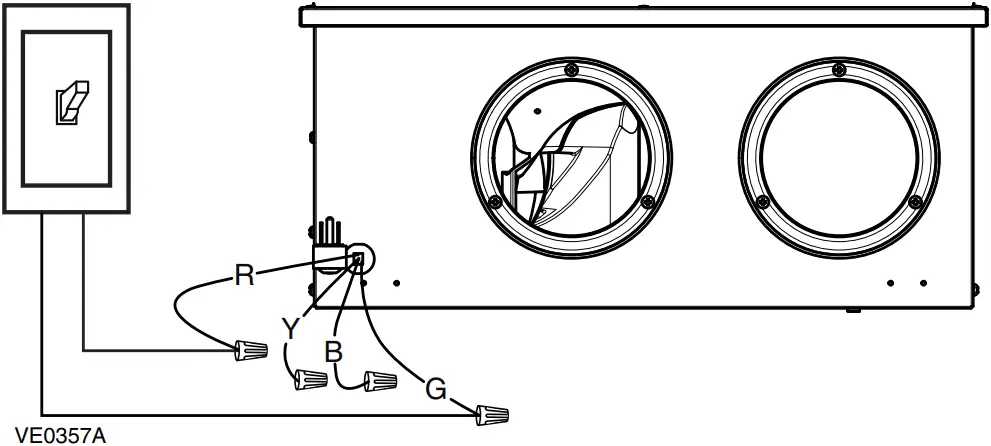 ERVS100S - Connecting the Controls 1