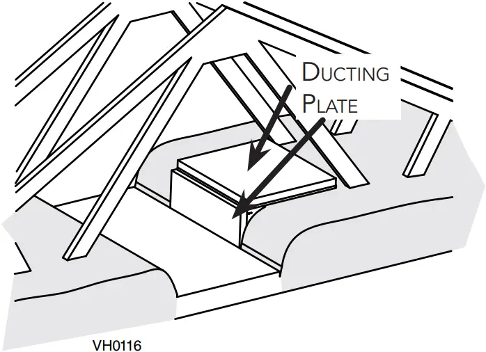 ERVS100S - Installation in the attic 2