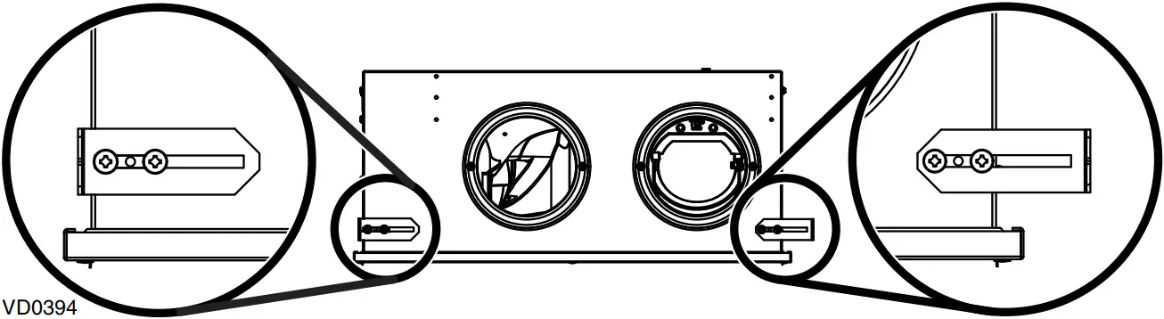 ERVS100S - Installation in the ceiling 2
