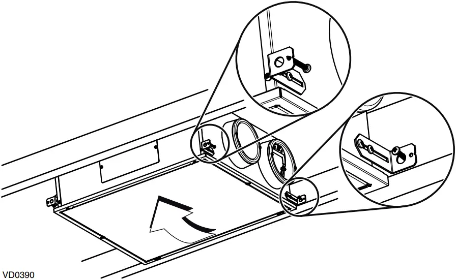 ERVS100S - Installation in the ceiling 3