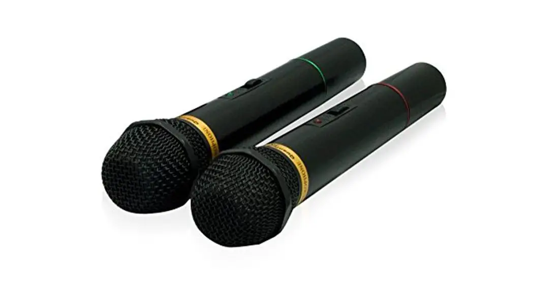 Qfx M-336 Twin Pack Wireless Dynamic Professional Microphone Instruction Manual