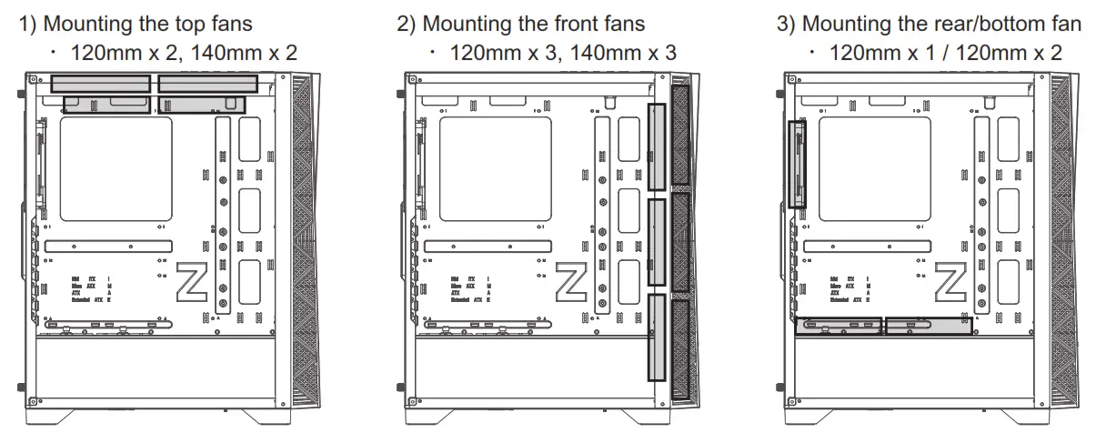 ZALMAN Z3 NEO ATX Mid Tower Computer Case - fig26