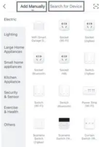 Adding Device Interface