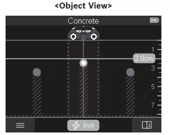 BOSCH D tect200C Wall Scanner Detector - fig6
