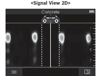 BOSCH D tect200C Wall Scanner Detector - fig7