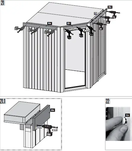 Karibu-52582-Furnace-and-External-Control-Without-Roof-Rim-with-Bronzed-43