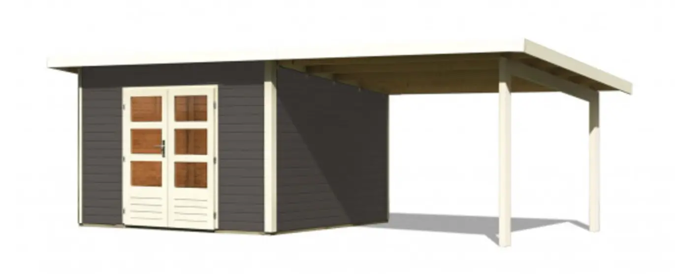 Karibu 52582 Furnace And External Control Without Roof Rim With Bronzed Instruction Manual