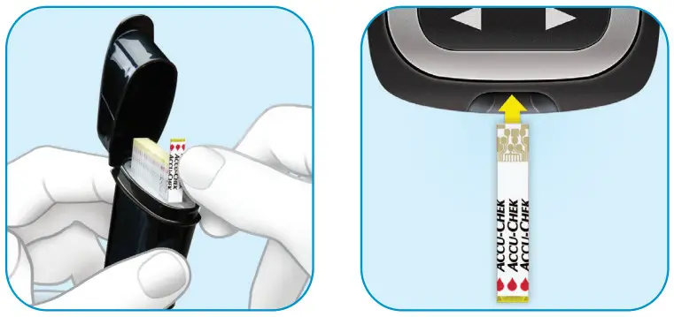 ACCU CHEK Child Resistant Battery Door - Test blood glucose 1