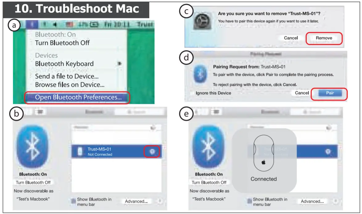 Trust Xani Bluetooth Mouse - 10