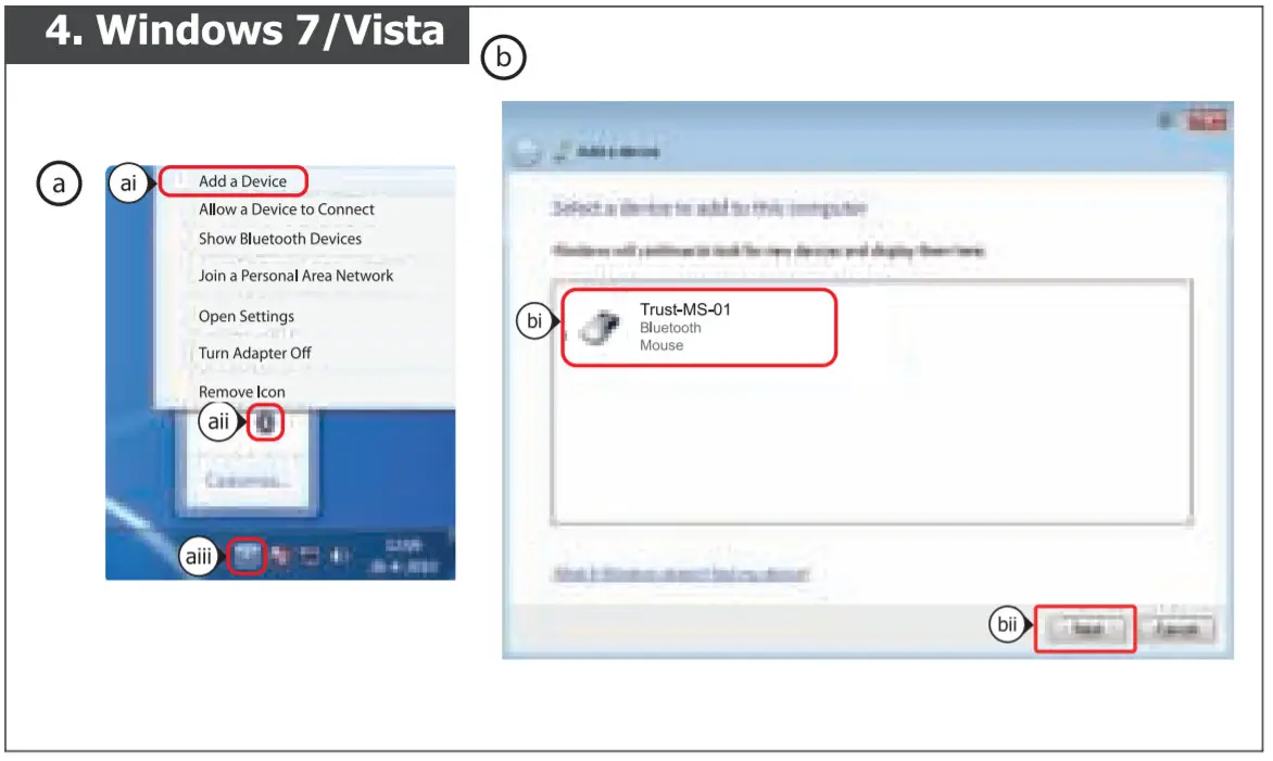 Trust Xani Bluetooth Mouse - 4