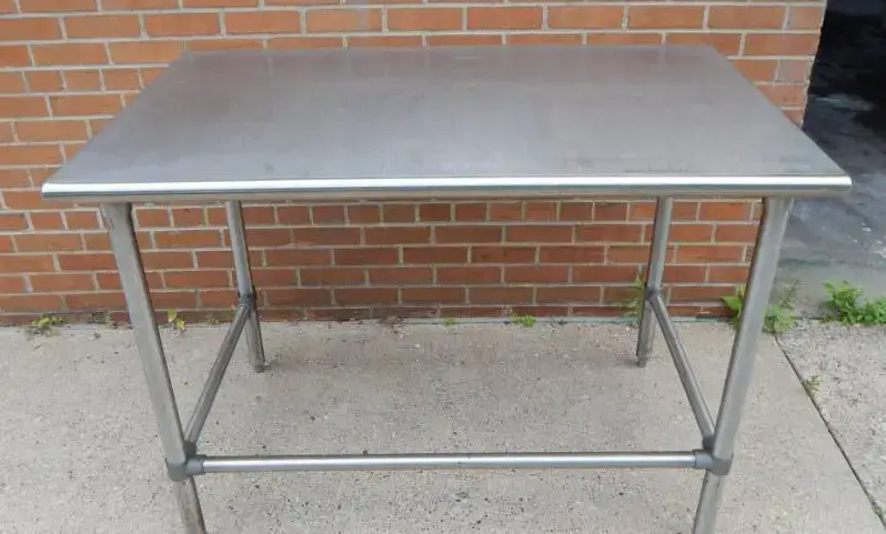 Uline Stainless Steel Work Table Instruction Manual