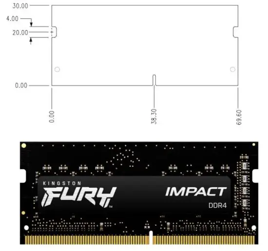 FIG 4 MODULE DIMENSIONS