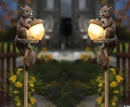 Coopers H740 Set 2 Solar Squirrel Stakes -