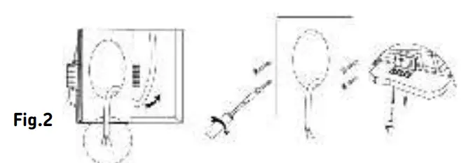 Knightsbridge PWRCC Trimless Flush Plaster in Wall Light-2