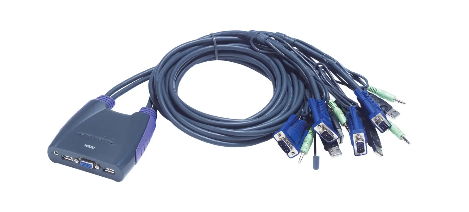 Aten Cs64u/cs64us 4 Port Usb Kvm Switch User Guide