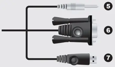 ATEN CS64U CS64US 4 Port USB KVM Switch B